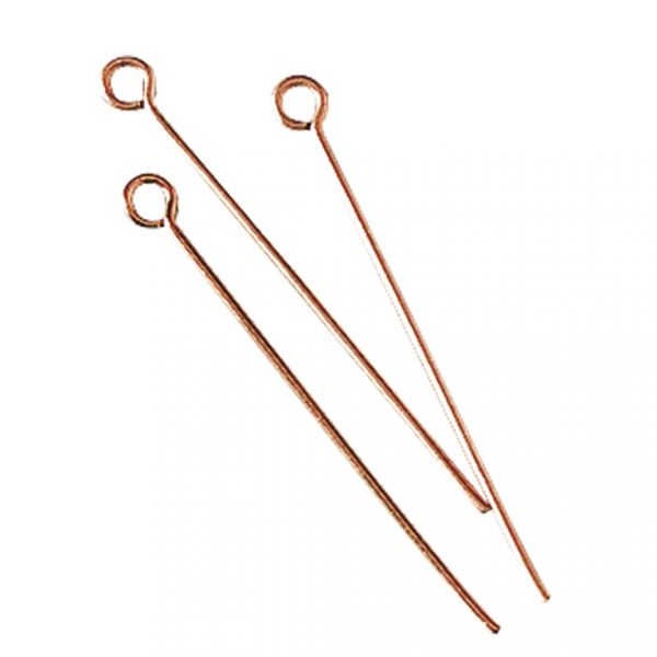 Ösenstifte Ø 0,60mm, 35mm Farbe: Kupfer