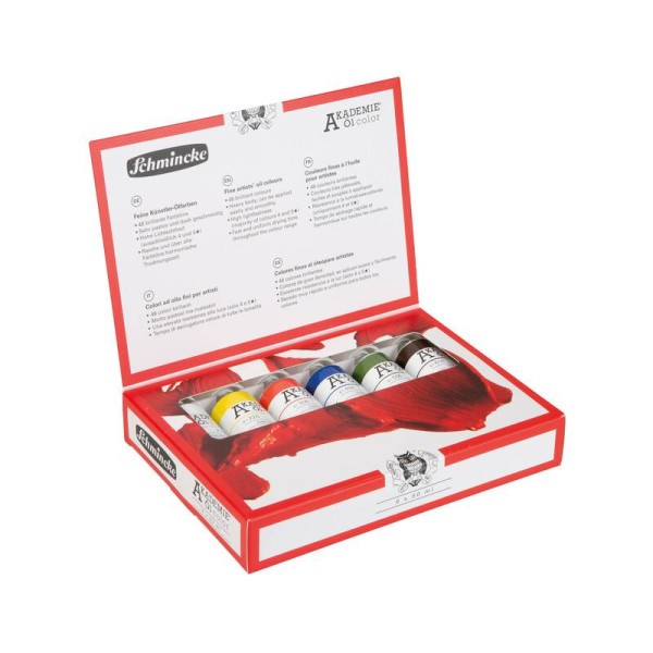 Ölfarbe AKADEMIE Öl Color 6x60ml Set