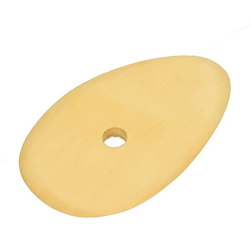 Drehschiene oval zum Töpfern 115 x 60 mm