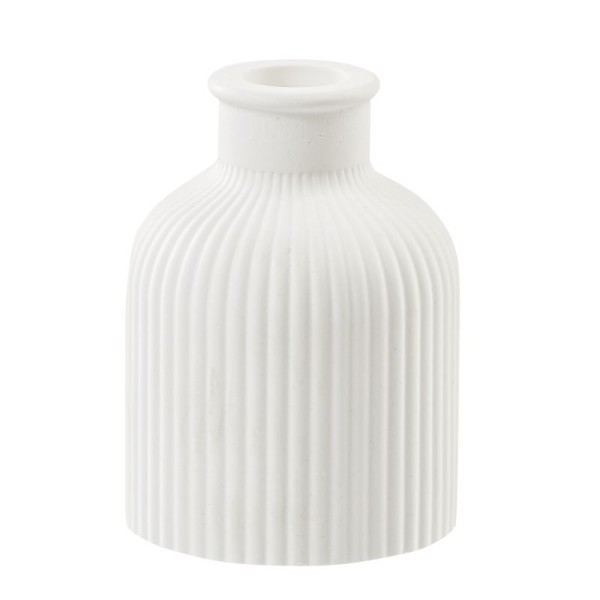 Silikonform, Gießform Vase geriffelt