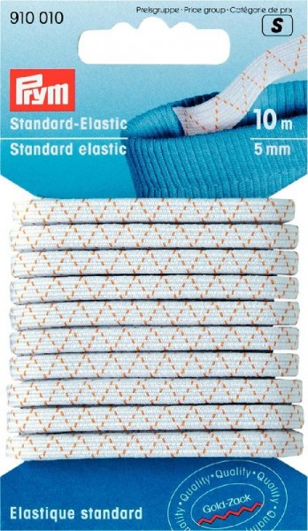 Standard-Elastic 5mm weiß von PRYM 910010