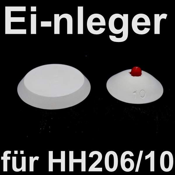 Gipsform Einleger 2-tlg. für Ei-Spitze HH206/10