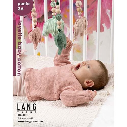 Strickanleitung Punto 36, layette baby cotton