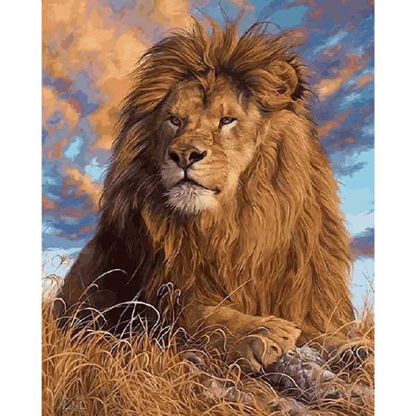 Diamond ART, Daimond Painting 40x30cm, LÖWE