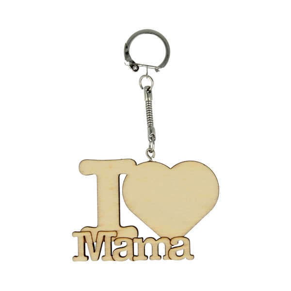 Schlüsselanhänger für Vatertag, I love Mama