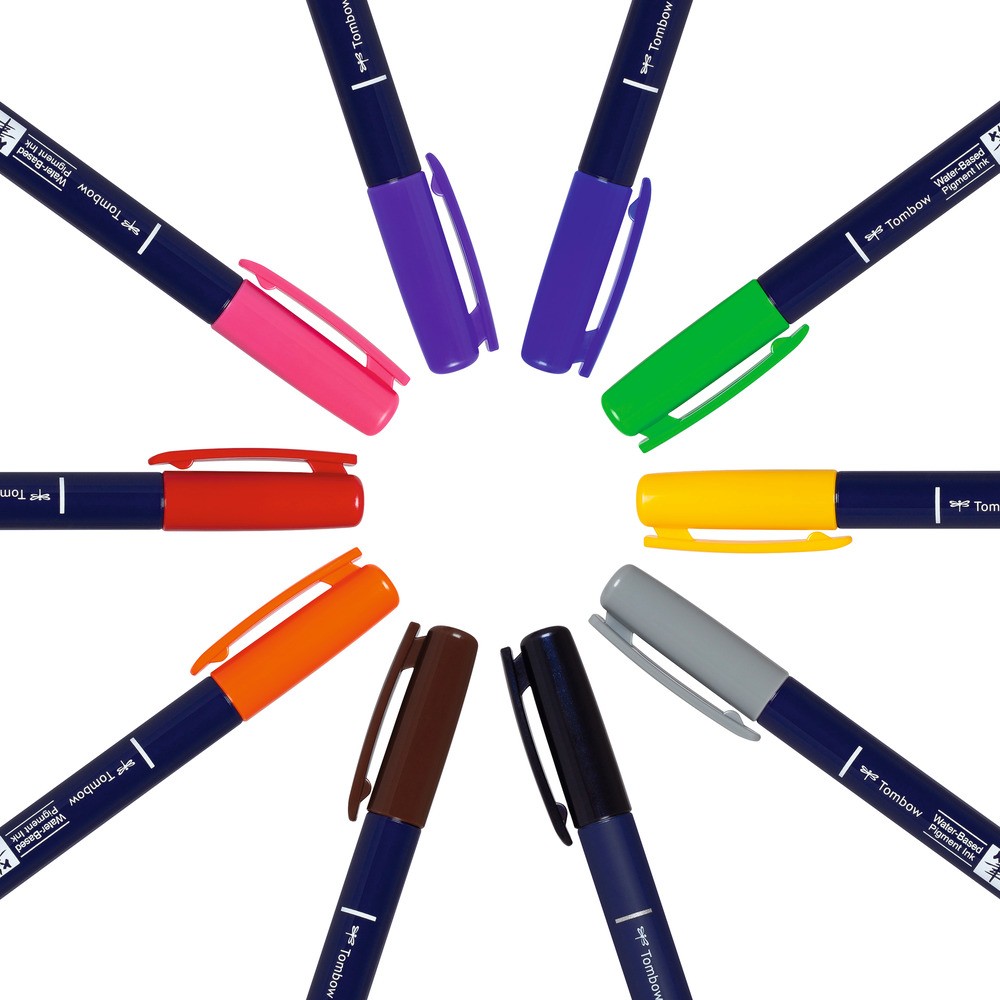 TOMBOW Fudenosuke Color gelb, waterbased