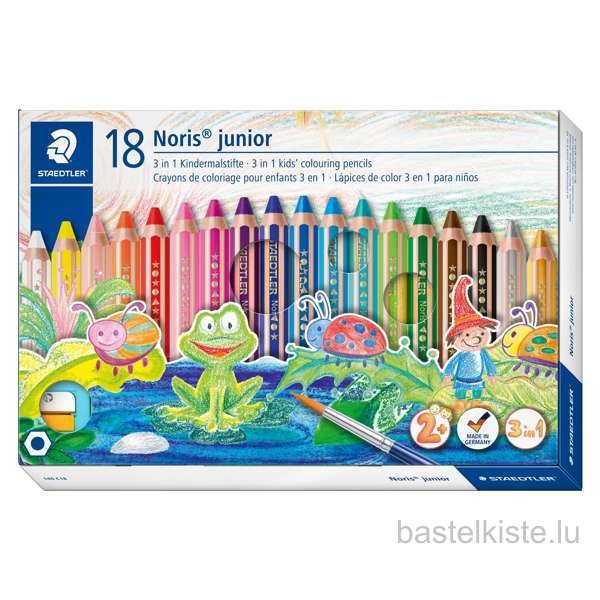 Kindermalstifte Noris JUNIOR 18er-Set