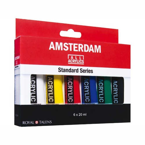 AMSTERDAM Primär-Set Acrylic 6 x 20ml