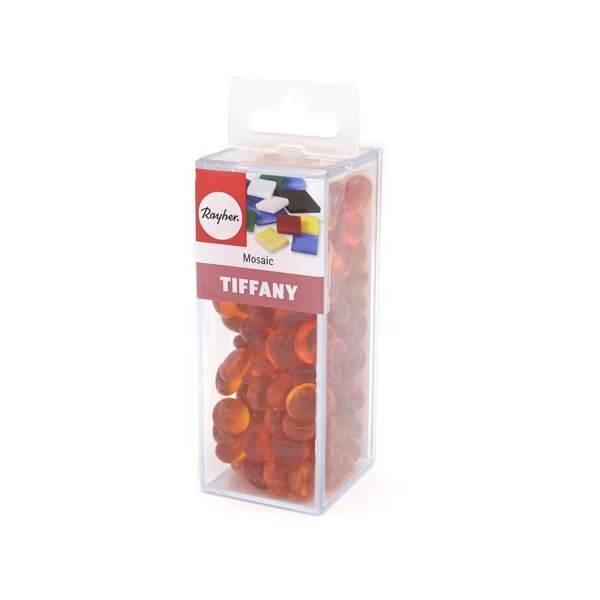 Mini Glas-Nuggets Ø 10 mm 210g, ORANGE