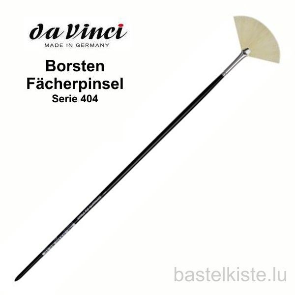 Borsten-Fächerpinsel, Serie 404 langer Stiel