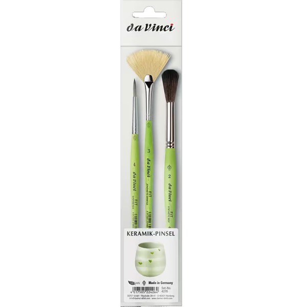 Da Vinci FIT Keramikpinselset 4276, bastelkiste.lu