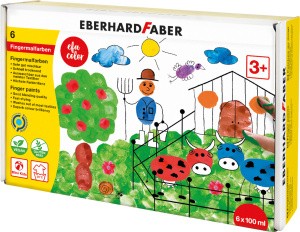 Fingermalfarben 6er Set