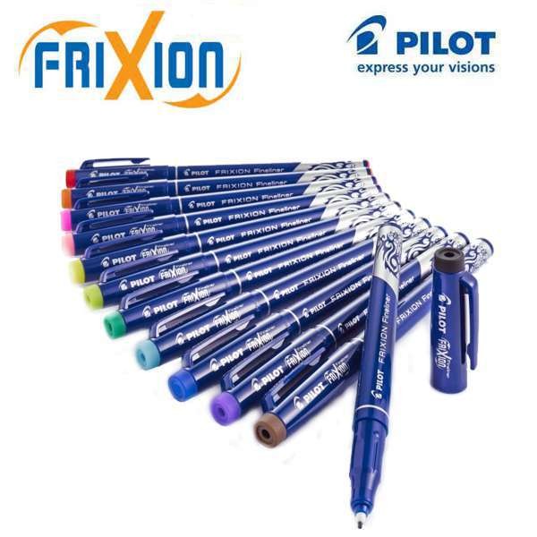 PILOT FriXion Feinliner 1.3, schreiben > reiben > korrigieren