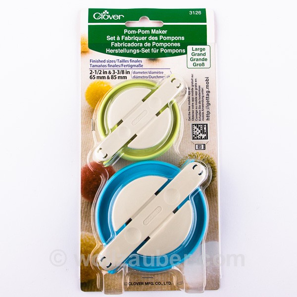 CLOVER Pom-Pom Maker Groß 3126