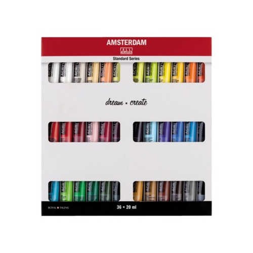 AMSTERDAM Acrylfarben Set 36 x 20ml