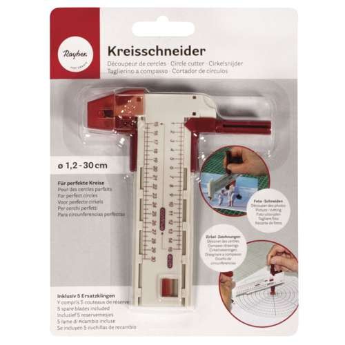 verstellbarer Kreisschneider von 1,2 bis 30 cm