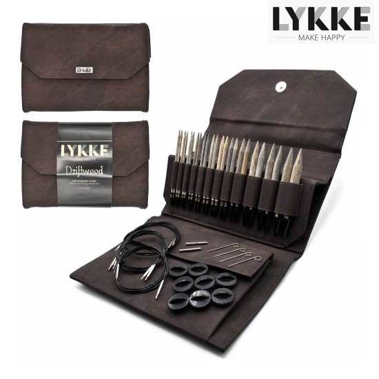 LYKKE Rundstricknadel-Set CACAO 5-inch Nadel