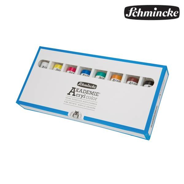 Acrylfarbe AKADEMIE Acryl Color 8x 60ml Set