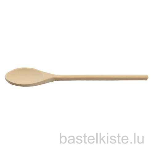 Kochlöffel Buchenholz, ovale Schale, 25cm