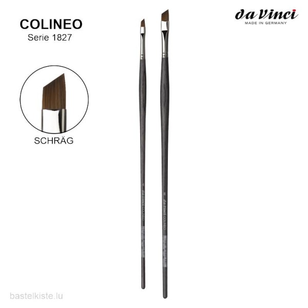 Da Vinci COLINEO Ölmalpinsel schräg, Serie 1827