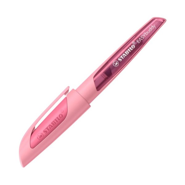 STABILO Ergonomischer Schulfüller EASYbuddy, Rosiges Rouge
