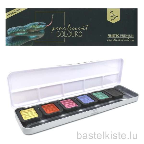 Aquarellfarben PREMIUM 6er Set, HIGH CHROME Colours