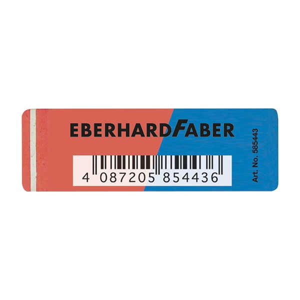 Radierer, Radiergummi für Tinte, Bleistifte & Buntstifte - LATEX-FREE