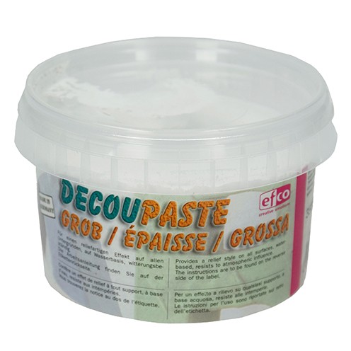 DECOUPASTE, Strukturpaste ►GROB◄, bastelkiste.lu