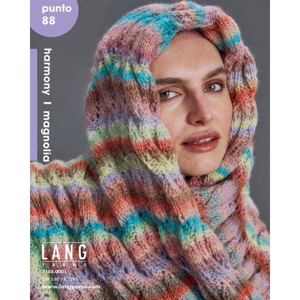 Strickheft Lang Yarns Punto 88 HARMONY & MAGNOLIA