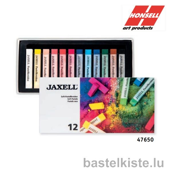 JAXELL Soft Pastelle, 12er Pastellset