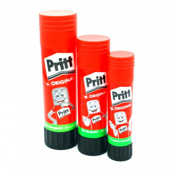 Pritt, Prittstifte, Klebestifte für Papier, Karton, Fotos, Kork, leichte Textilien