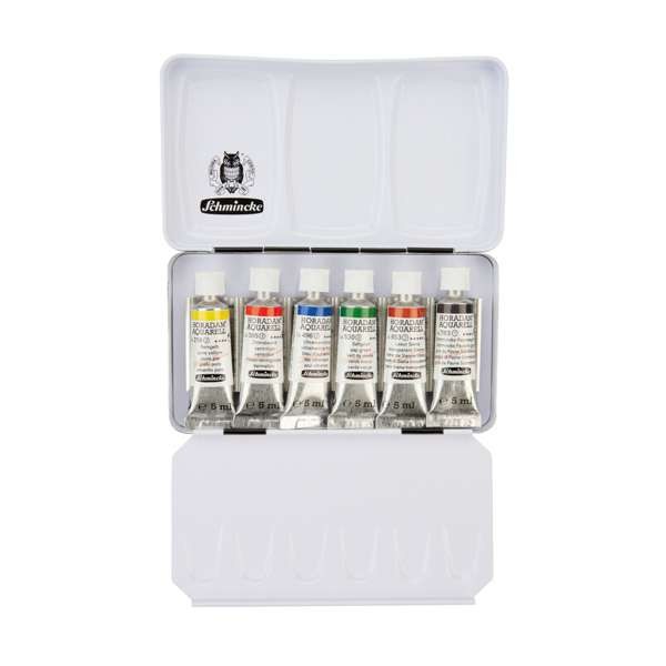 HORADAM Aquarell Set, 6x 5ml Tube