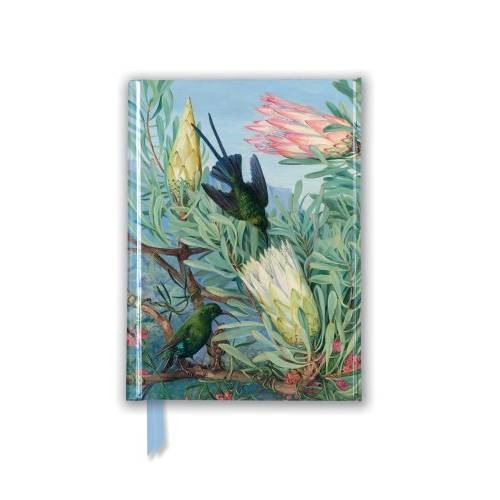 Premium Notizbuch: Marianne North "Honigblumen u. Honigfresser" DIN A6, liniert