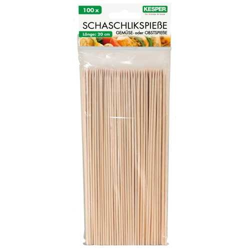Holzspieße, Schaschlikspieße 20cm, Ø 3mm