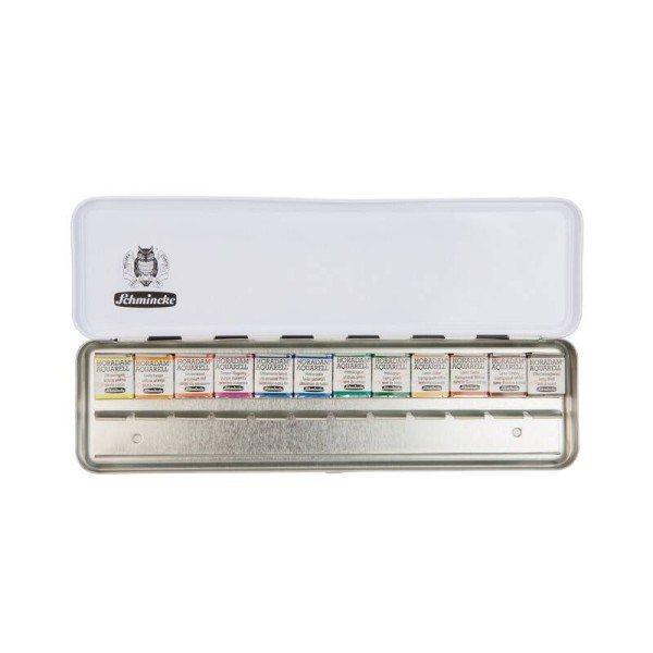 SLIMLINE Metallkasten Horadam Aquarell 12 x 1/2 Näpfchen