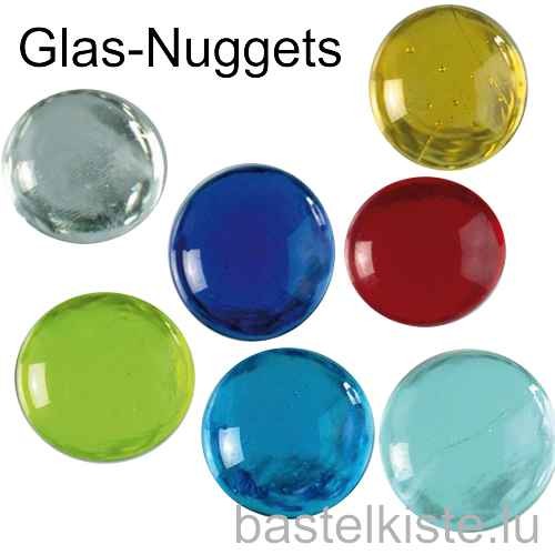 Glas-Nuggets Ø 18-20 mm 100g