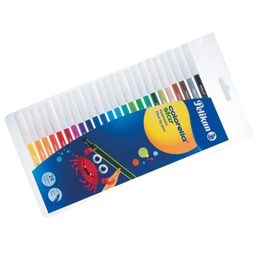 Pelikan COLORELLA Fasermaler, Filzstifte 24 Farben