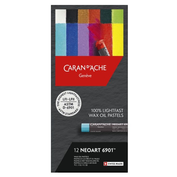 NEOART 6901 Wachs- & Ölpastelle 12er