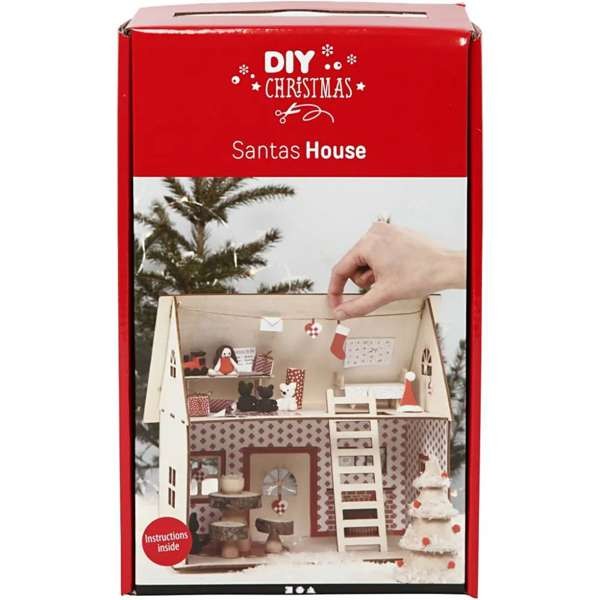 Bastel-Set "Santas House" Christmas