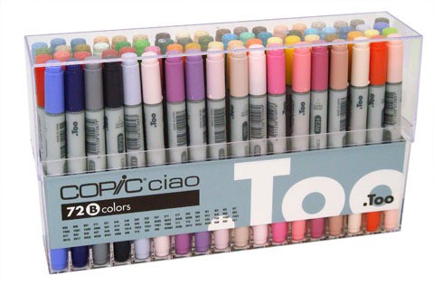 COPIC Ciao Marker Set 72 ► B ◄ Farben