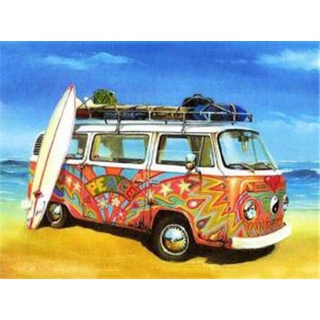 Diamond ART, Daimond Painting 40x30cm, Vanlife