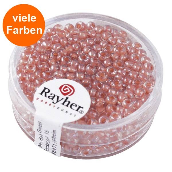 Rocailles Ø 2,6 mm "Arktis" gelüstert