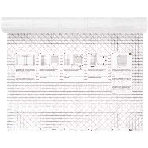 Bucheinschlagfolie transparent 2,0 x 0,45m selbstklebend