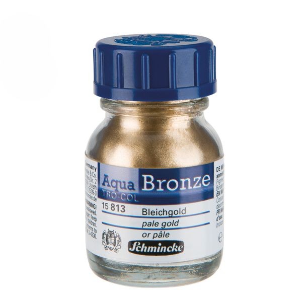 Schmincke Aqua BRONZE 20ml ►Bleichgold◄