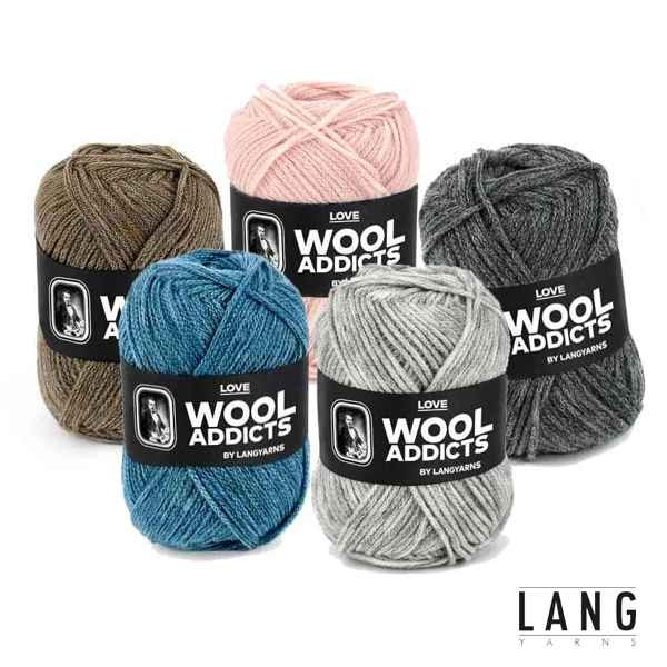 Lang Yarns Wooladdicts LOVE 1002