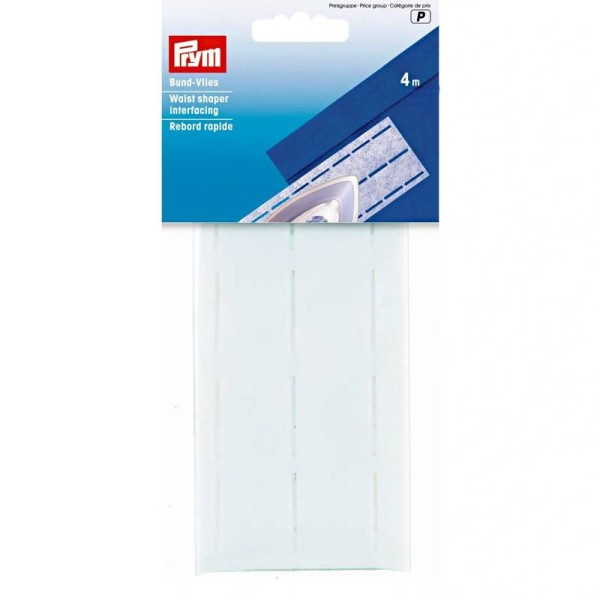 PRYM Bund-Vlies perforiert 40mm weiß