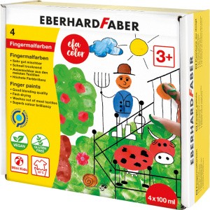 Fingermalfarben 4er Set