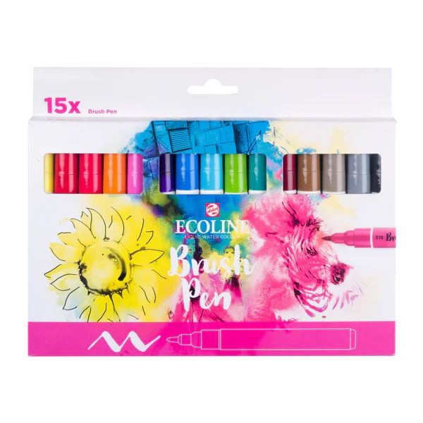 ECOLINE Brush Pen 15er Set