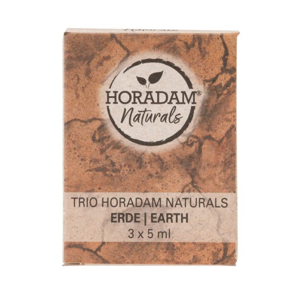HORADAM Naturals Trios ►EARTH◄, Set 3x5ml Pflanzliche Pigmente