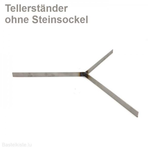 Tellerständer Metall, Brennhilfe 1x Teller-Stern 340